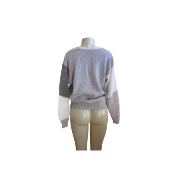 Vintage Giusi Slaviero Italian Angora/Mohair Sweater Size 10 - Picture 4 of 5